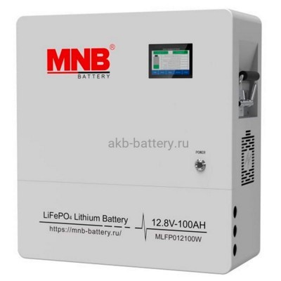 Аккумуляторная батарея LiFePO4 MNB LFPW-12.8-100 LCD Touch 12.8 В, 100 Ач.