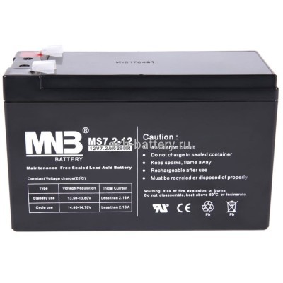 Аккумулятор MNB MS7.2-12 F2