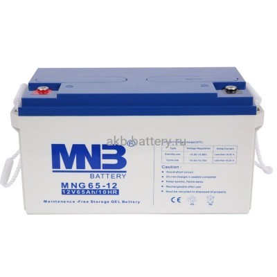 Аккумулятор MNB MNG 65-12