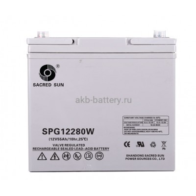Аккумулятор Sacred Sun SPG12280W