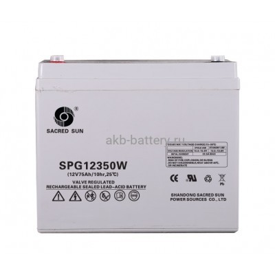 Аккумулятор Sacred Sun SPG12350W