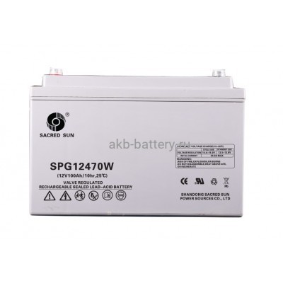 Аккумулятор Sacred Sun SPG12470W