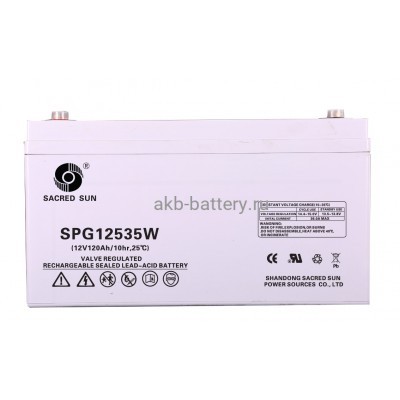 Аккумулятор Sacred Sun SPG12535W