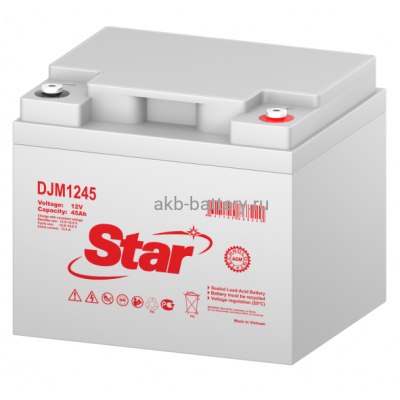 АКБ STAR DJM1245