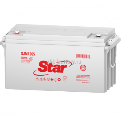 АКБ STAR DJM1265