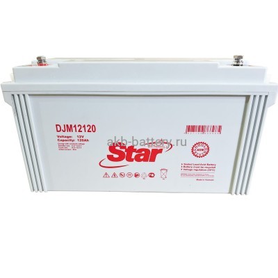 АКБ STAR DJM12120