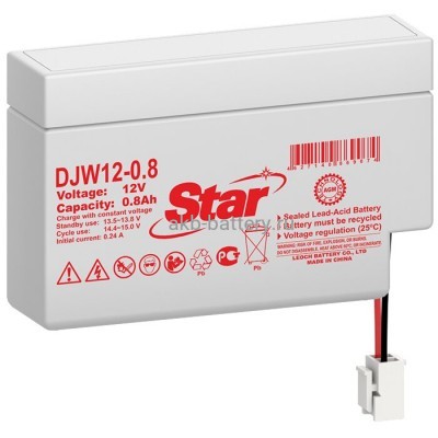 АКБ STAR DJW12-0.8