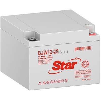 АКБ STAR DJW12-28