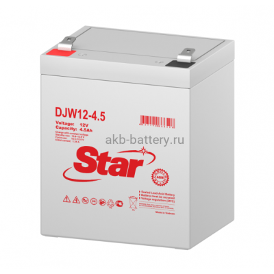 АКБ STAR DJW12-4.5