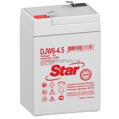 АКБ STAR DJW6-4.5