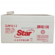 АКБ STAR DJW12-1.3