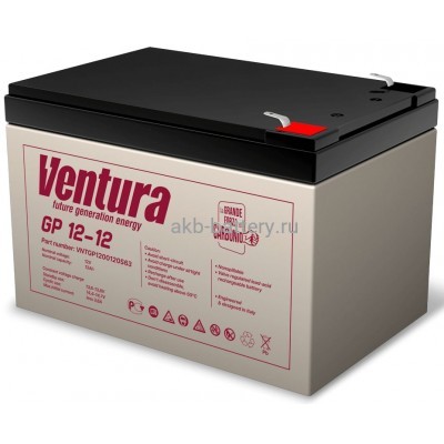 Аккумулятор VENTURA GP 12-12