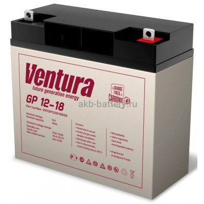 Аккумулятор VENTURA GP 12-18