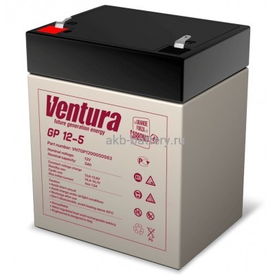 Аккумулятор VENTURA GP 12-5