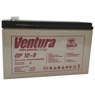 Аккумулятор VENTURA GP 12-9