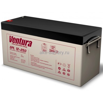 Аккумулятор VENTURA GPL 12-250