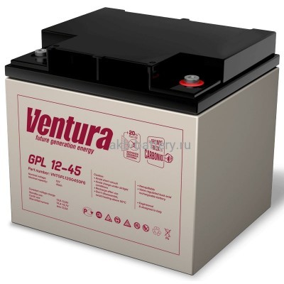 Аккумулятор VENTURA GPL 12-45