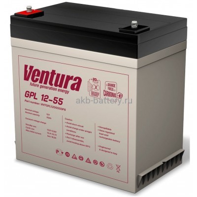 Аккумулятор VENTURA GPL 12-55