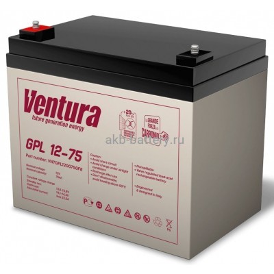 АКБ VENTURA GPL 12-80