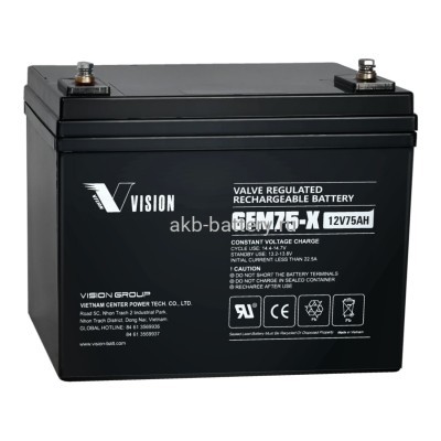 АКБ Vision 6FM75X