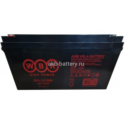 Аккумулятор WBR GPL 121500