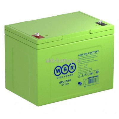 Аккумулятор WBR GPL 12750