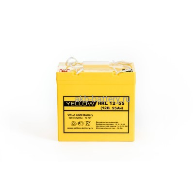 Аккумулятор YELLOW HRL 12-55