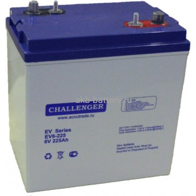 Тяговый аккумулятор Challenger EVG6-225