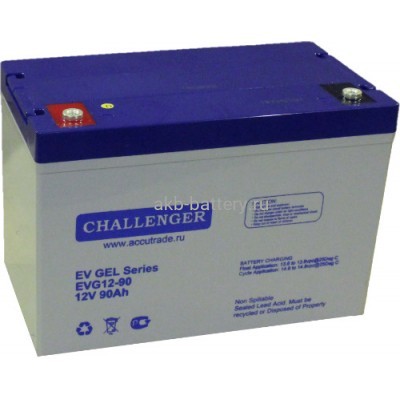 Тяговый аккумулятор Challenger EVG12-90
