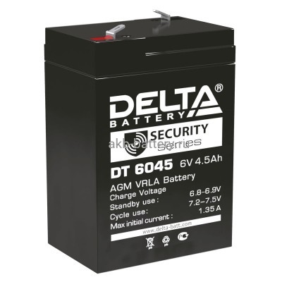 АКБ DELTA DT 6045