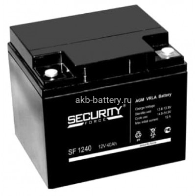 АКБ Security Force SF 1240