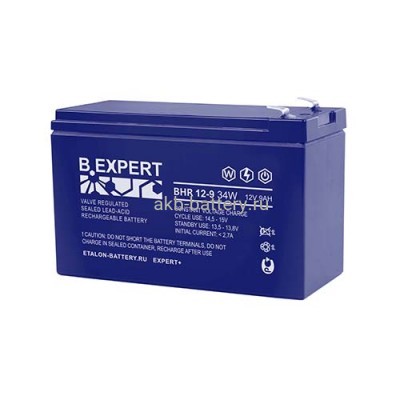 АКБ EXPERT BHR 12-9 34W