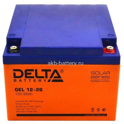 Аккумулятор DELTA GEL 12-26