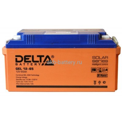 Аккумулятор DELTA GEL 12-65
