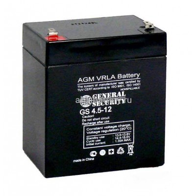 Аккумулятор General Security GS 4,5-12