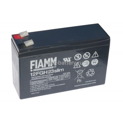 Аккумулятор FIAMM 12FGH23 Slim