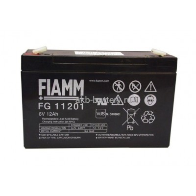Аккумулятор FIAMM FG11201