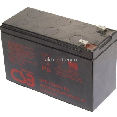 Аккумулятор CSB UPS123607