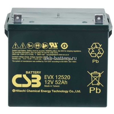 Аккумулятор CSB EVX 12520