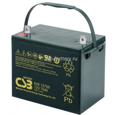 Аккумулятор CSB EVX 12750