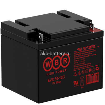Тяговый аккумулятор WBR EVX50-12G