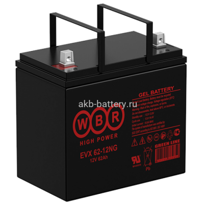 Тяговый аккумулятор WBR EVX62-12NG