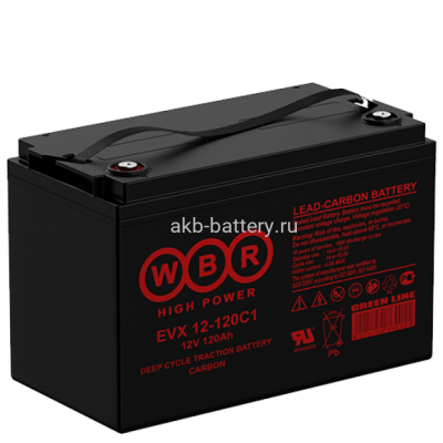 Тяговый аккумулятор WBR EVX12-120C1