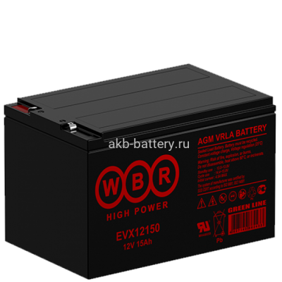 Тяговый аккумулятор WBR EVX12150
