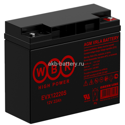 Тяговый аккумулятор WBR EVX12220S