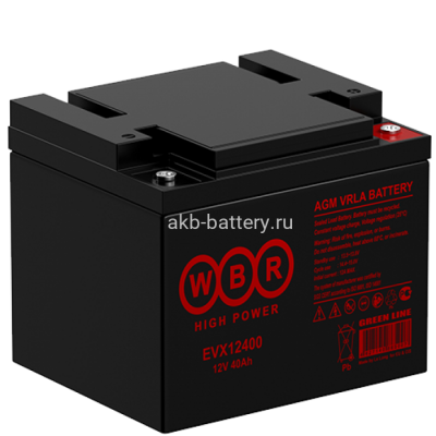 Тяговый аккумулятор WBR EVX12400
