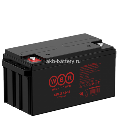АКБ WBR GPLG12-65