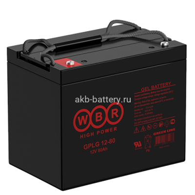 АКБ WBR GPLG12-80